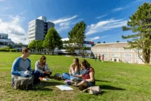 Aberystwyth University campus photography