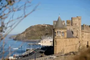 Aberystwyth University campus photography