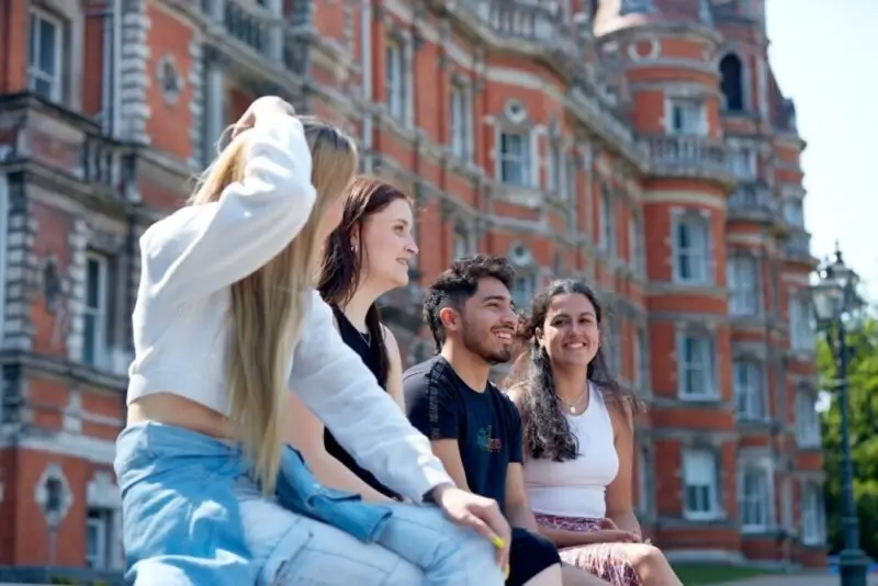 Royal Holloway University of London campus photography
