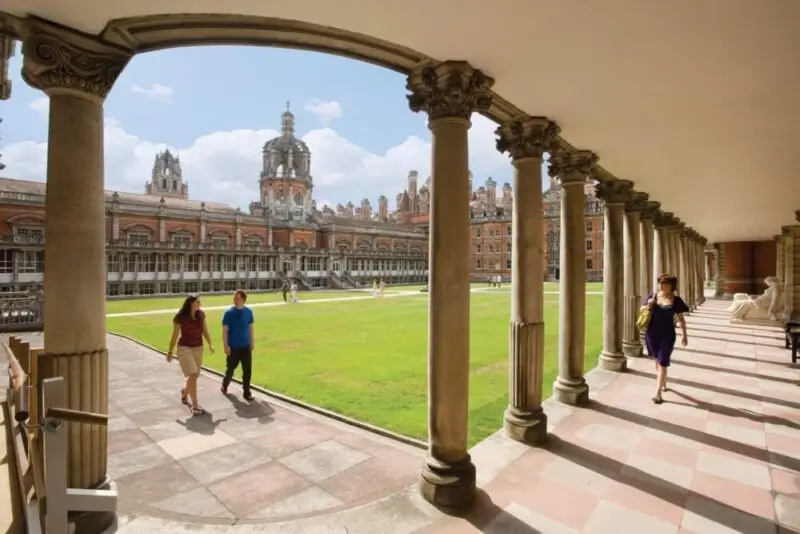 Royal Holloway University of London campus photography