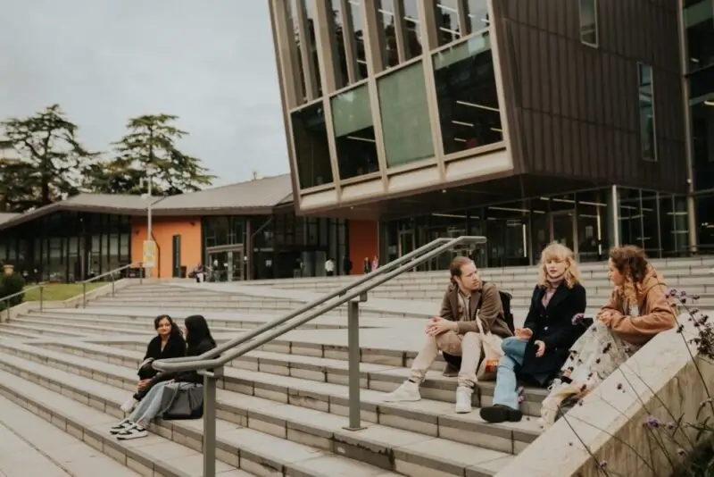 Royal Holloway University of London campus photography