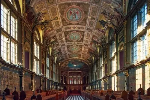 Royal Holloway University of London campus photography