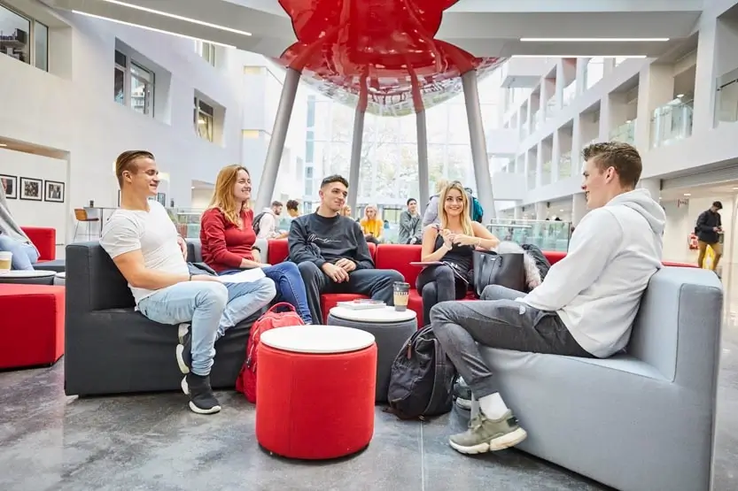 Southampton Solent University campus photography