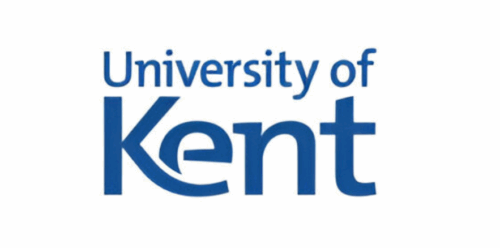 University of Kent logo in blue text on a white background