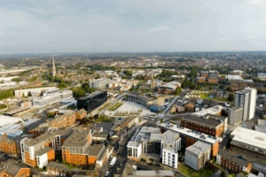 University of Central Lancashire campus photography