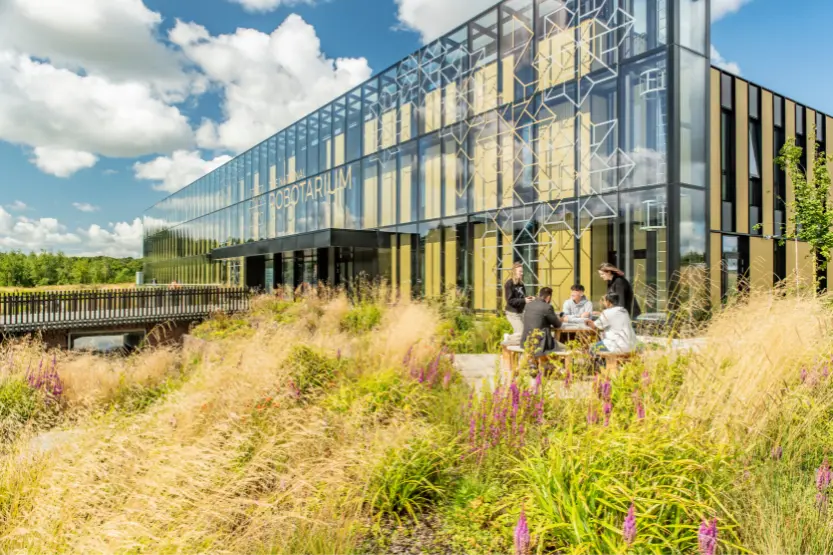 Heriot-Watt University campus photography