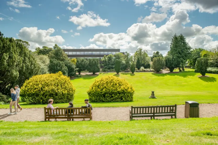Heriot-Watt University campus photography