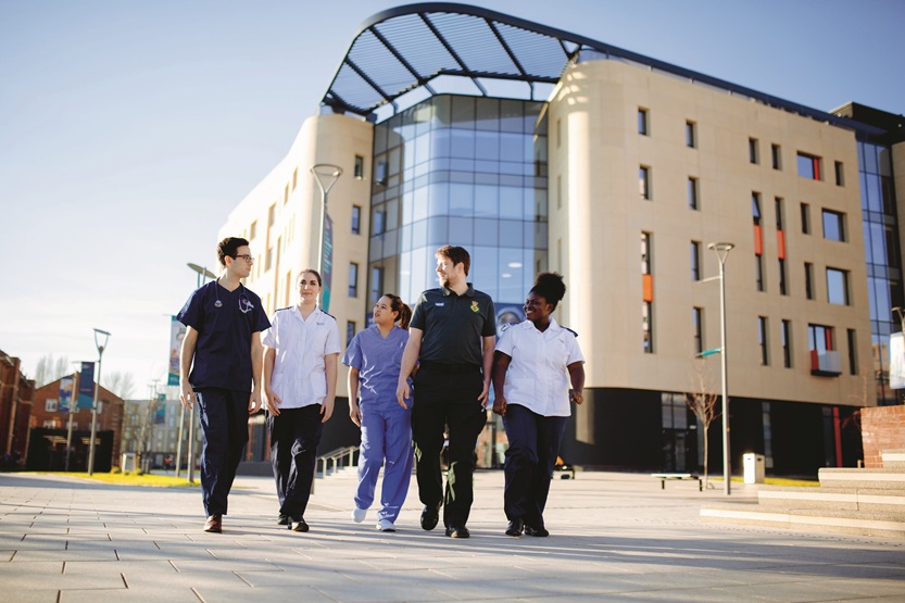 CMYK-Faculty of Health Students Walking by Allam Medical Building - 81 (1)