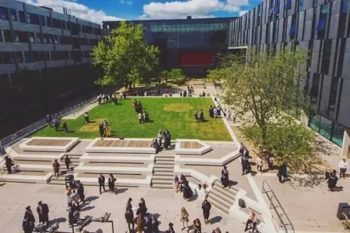 Oxford Brookes University campus photography