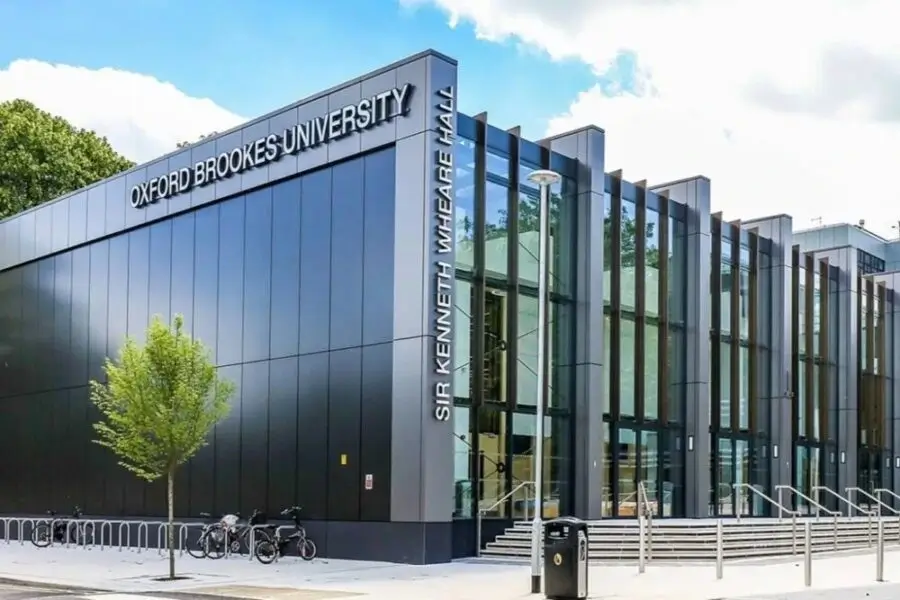 Oxford Brookes University campus photography