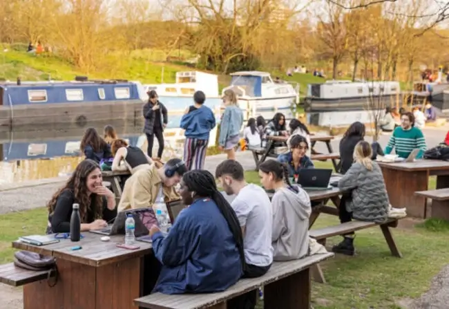 Queen Mary University of London campus photography