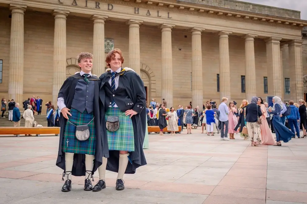 University of Dundee campus photography