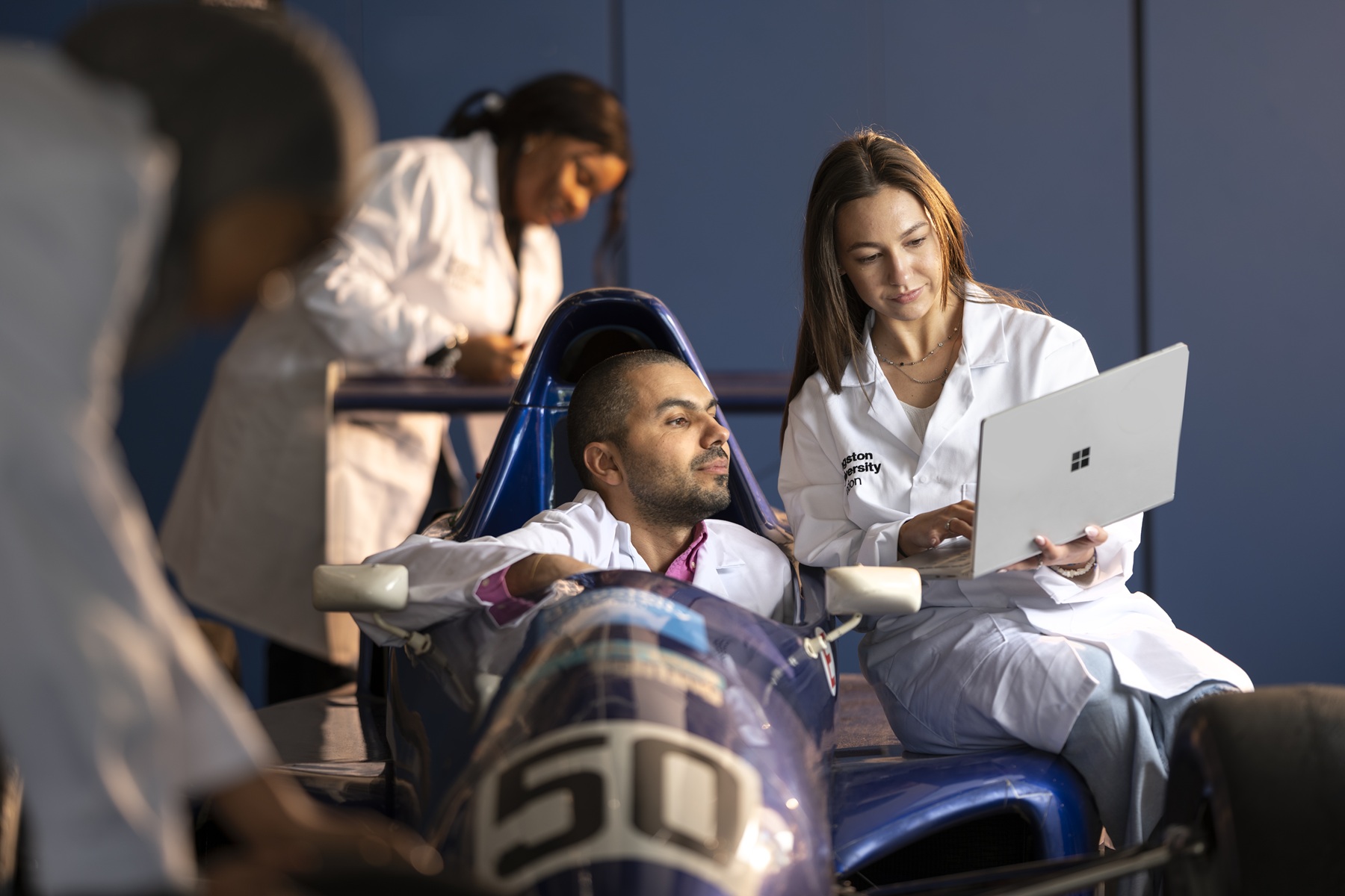 Kingston University Engineering students