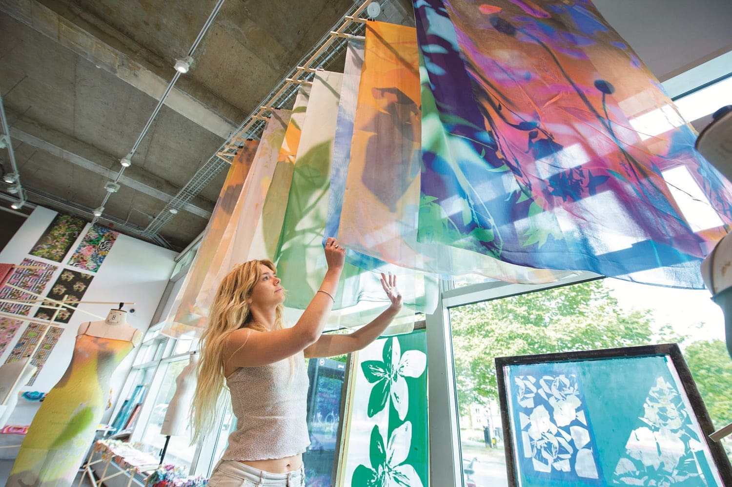 Art show, City Campus