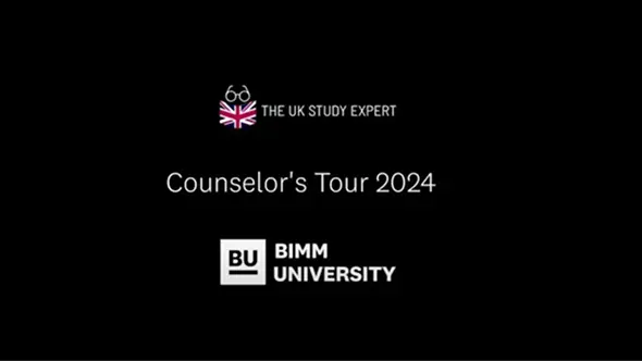Logo for the counselor's tour featuring a stylized design and text representing the event's theme and purpose.