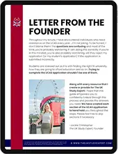 Letter from the founder expressing gratitude and outlining the company's vision and mission for the future.