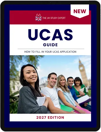 UCAS guide cover featuring tips for completing your UCAS application process effectively.
