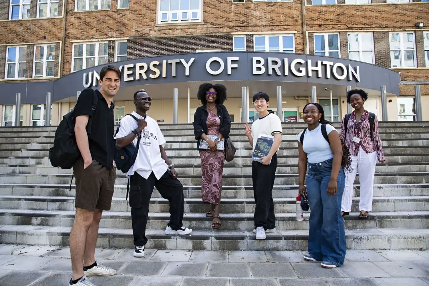 University of Brighton campus photography