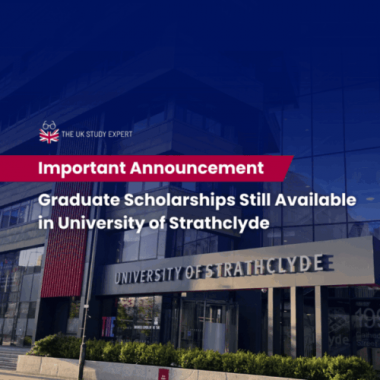 Graduate Scholarships Still Available in University of Strathclyde